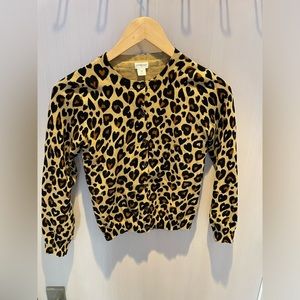 Crewcuts Cheetah Print Cardigan